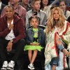 Beyoncé with husband, Jay-Z, and daughter, Blue Ivy Carter
