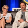 Gillian Anderson and David Duchovny of 