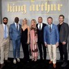 Kingsley Ben-Adir, Djimon Hounsou, Poppy Delevingne, Annabelle Wallis, Charlie Hunnam, director Guy Ritchie, and Eric Bana