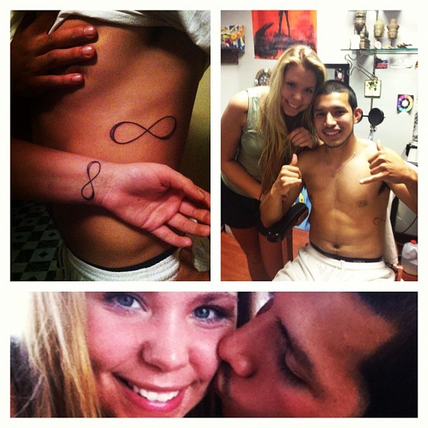 Kail Lowry and Javi Marroquin tattoos