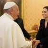 Angelina Jolie gets close to Pope Francis, hosts special screening of Unbroken