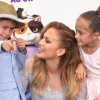 Jennifer Lopez’s Twins Max and Emme Seen During ‘Home’ Premiere